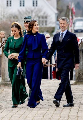 18-04-2026 Denmark King Felipe and King Frederik and Queen Mary and Prince Christian and Princess Isabella attend the confirmation of Prince Vincent and Princess Josephine in Fredensborg Castle church in Denmark. Â  Copyright: xPPEx