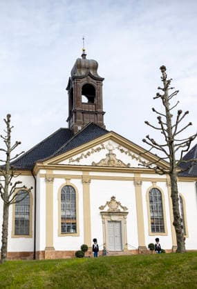 18-04-2026 Denmar Exterior of Fredensborg Castle church in Denmark. Â  Copyright: xPPEx