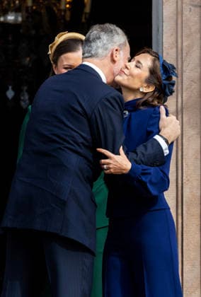 18-04-2026 Denmark King Felipe and Queen Mary attend the confirmation of Prince Vincent and Princess Josephine in Fredensborg Castle church in Denmark. Â  Copyright: xPPEx