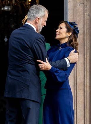 18-04-2026 Denmark King Felipe and Queen Mary attend the confirmation of Prince Vincent and Princess Josephine in Fredensborg Castle church in Denmark. Â  Copyright: xPPEx