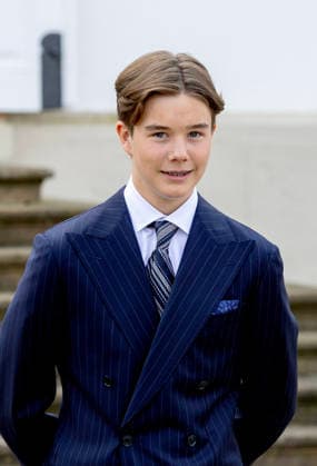 18-04-2026 Denmark the confirmation of Prince Vincent in Fredensborg Castle church in Denmark. Â  Copyright: xPPEx