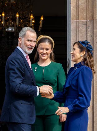 18-04-2026 Denmark King Felipe and Queen Mary and Princess Isabella attend the confirmation of Prince Vincent and Princess Josephine in Fredensborg Castle church in Denmark. Â  Copyright: xPPEx