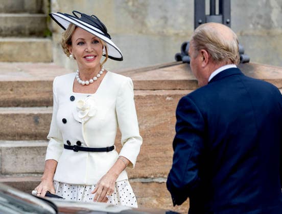 18-04-2026 Denmark Camilla de Bourbon des Deux-Siciles and Prince Charles de Bourbon des Deux-Siciles attend the confirmation of Prince Vincent and Princess Josephine in Fredensborg Castle church in Denmark. Â  Copyright: xPPEx