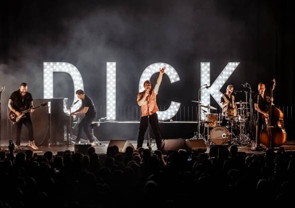 18 04 2026, xlakx, Entertainment, Dick Brave Back For Good Tour 2026 v l Dick Brave performs as part of the Back For Good Tour 2026 at Huxleys Neue Welt in Berlin Berlin Daniel Lakomski