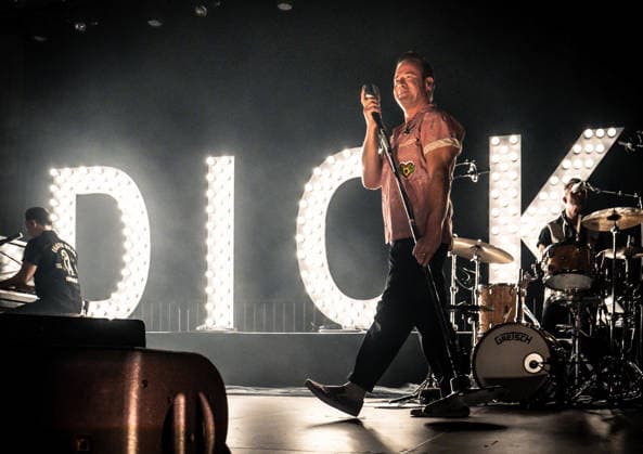 18 04 2026, xlakx, Entertainment, Dick Brave Back For Good Tour 2026 v l Dick Brave performs as part of the Back For Good Tour 2026 at Huxleys Neue Welt in Berlin Berlin Daniel Lakomski
