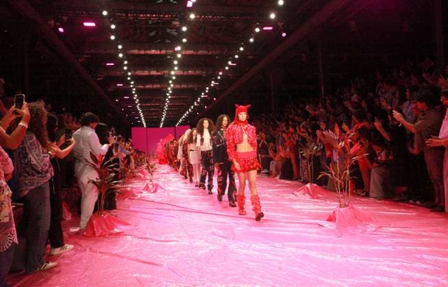 RECORD DATE NOT STATED Izabela Capeto s fashion show at Rio Fashion Week 2026. Rio de Janeiro (RJ), 04 18 2026 - Fashion Show Brand Izabela Capeto RJ - Fashion show of the Izabela Capeto brand during Rio de Janeiro Fashion Week (RIOFW), the event takes place at Pier Maua in the city of Rio de Janeiro, this Saturday, April 18, 2026.(Foto: Onofre Veras Thenews2 imago images) Izabela Capeto s fashion show at Rio Fashion Week 2026.  Copyright: xonofrexverasx