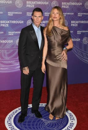 SANTA MONICA, CA - APRIL 18: Adam Levine and Behati Prinsloo at the 2026 Breakthrough Prize on April 18, 2026 at Barker Hangar in Santa Monica, California. Copyright: xJeffreyxMayer MediaPunchx
