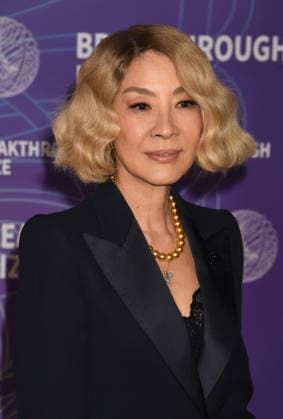 SANTA MONICA, CA - APRIL 18: Michelle Yeoh at the 2026 Breakthrough Prize on April 18, 2026 at Barker Hangar in Santa Monica, California. Copyright: xJeffreyxMayer MediaPunchx
