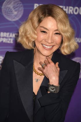 SANTA MONICA, CA - APRIL 18: Michelle Yeoh at the 2026 Breakthrough Prize on April 18, 2026 at Barker Hangar in Santa Monica, California. Copyright: xJeffreyxMayer MediaPunchx