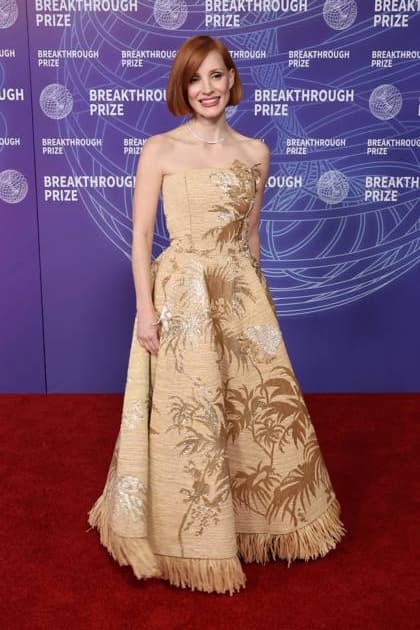 12th Breakthrough Prize Ceremony SANTA MONICA, CALIFORNIA - APRIL 18: Jessica Chastain attend the 12th Breakthrough Prize Ceremony at Barker Hangar on April 18, 2026 in Santa Monica, California Credit: AdMedia EDITORIAL USE ONLY  Copyright: xx AdMediax admphotostwo982939