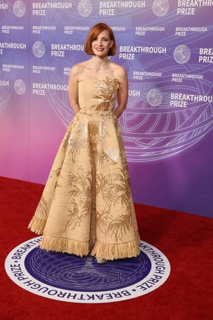 12th Breakthrough Prize Ceremony SANTA MONICA, CALIFORNIA - APRIL 18: Jessica Chastain attend the 12th Breakthrough Prize Ceremony at Barker Hangar on April 18, 2026 in Santa Monica, California Credit: AdMedia EDITORIAL USE ONLY  Copyright: xx AdMediax admphotostwo982924
