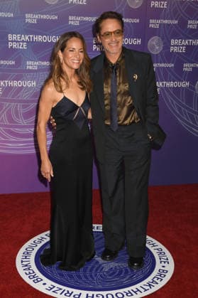 SANTA MONICA, CA - APRIL 18: Robert Downey Jr. and Susan Downey at the 2026 Breakthrough Prize on April 18, 2026 at Barker Hangar in Santa Monica, California. Copyright: xJeffreyxMayer MediaPunchx