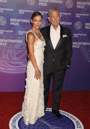SANTA MONICA, CA - APRIL 18: Katharine McPhee and David Foster at the 2026 Breakthrough Prize on April 18, 2026 at Barker Hangar in Santa Monica, California. Copyright: xJeffreyxMayer MediaPunchx