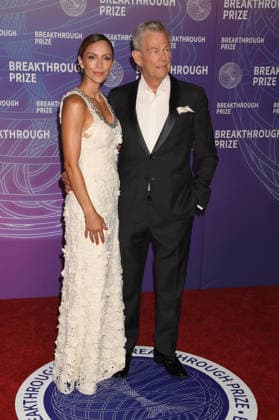 SANTA MONICA, CA - APRIL 18: Katharine McPhee and David Foster at the 2026 Breakthrough Prize on April 18, 2026 at Barker Hangar in Santa Monica, California. Copyright: xJeffreyxMayer MediaPunchx