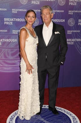 SANTA MONICA, CA - APRIL 18: Katharine McPhee and David Foster at the 2026 Breakthrough Prize on April 18, 2026 at Barker Hangar in Santa Monica, California. Copyright: xJeffreyxMayer MediaPunchx