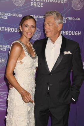 SANTA MONICA, CA - APRIL 18: Katharine McPhee and David Foster at the 2026 Breakthrough Prize on April 18, 2026 at Barker Hangar in Santa Monica, California. Copyright: xJeffreyxMayer MediaPunchx