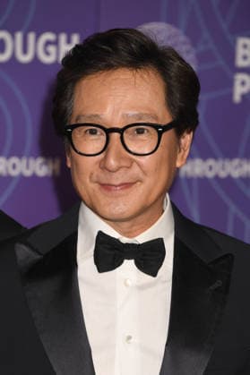 SANTA MONICA, CA - APRIL 18: Ke Huy Quan at the 2026 Breakthrough Prize on April 18, 2026 at Barker Hangar in Santa Monica, California. Copyright: xJeffreyxMayer MediaPunchx