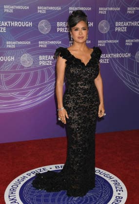 SANTA MONICA, CA - APRIL 18: Salma Hayek at the 2026 Breakthrough Prize on April 18, 2026 at Barker Hangar in Santa Monica, California. Copyright: xJeffreyxMayer MediaPunchx