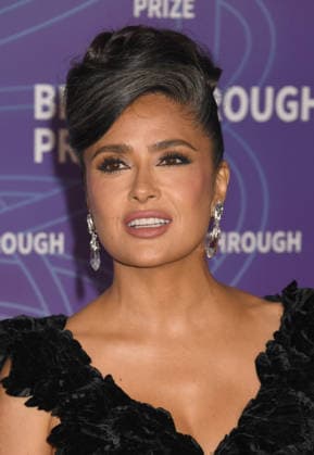 SANTA MONICA, CA - APRIL 18: Salma Hayek at the 2026 Breakthrough Prize on April 18, 2026 at Barker Hangar in Santa Monica, California. Copyright: xJeffreyxMayer MediaPunchx