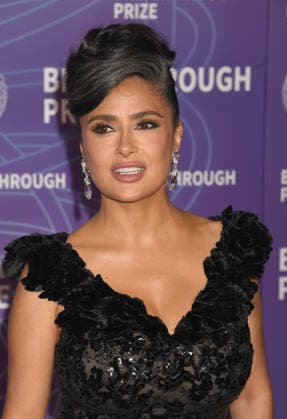 SANTA MONICA, CA - APRIL 18: Salma Hayek at the 2026 Breakthrough Prize on April 18, 2026 at Barker Hangar in Santa Monica, California. Copyright: xJeffreyxMayer MediaPunchx