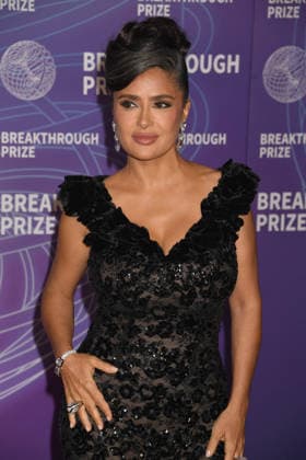 SANTA MONICA, CA - APRIL 18: Salma Hayek at the 2026 Breakthrough Prize on April 18, 2026 at Barker Hangar in Santa Monica, California. Copyright: xJeffreyxMayer MediaPunchx