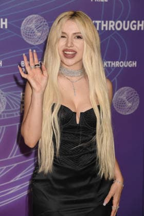 SANTA MONICA, CA - APRIL 18: Ava Max at the 2026 Breakthrough Prize on April 18, 2026 at Barker Hangar in Santa Monica, California. Copyright: xJeffreyxMayer MediaPunchx