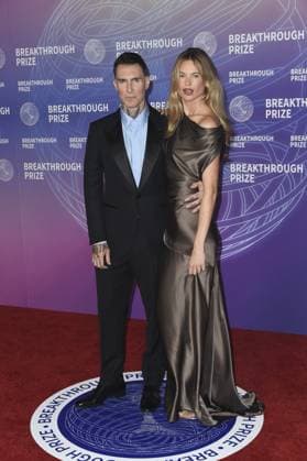 Adam Levine, Behati Prinsloo at arrivals for 12th Breakthrough Prize Ceremony, Barker Hangar, Santa Monica, CA, April 18, 2026. Photo By: Elizabeth Goodenough Everett Collection 12th Breakthrough Prize Ceremony PUBLICATIONXNOTxINxCANxCHNxFRAxITAxJPNxNORxPOLxRUSxESPxUKxUSA