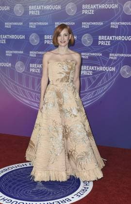 Jessica Chastain at arrivals for 12th Breakthrough Prize Ceremony, Barker Hangar, Santa Monica, CA, April 18, 2026. Photo By: Elizabeth Goodenough Everett Collection 12th Breakthrough Prize Ceremony PUBLICATIONXNOTxINxCANxCHNxFRAxITAxJPNxNORxPOLxRUSxESPxUKxUSA