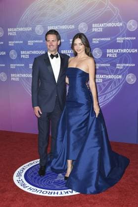 Evan Spiegel, Miranda Kerr at arrivals for 12th Breakthrough Prize Ceremony, Barker Hangar, Santa Monica, CA, April 18, 2026. Photo By: Elizabeth Goodenough Everett Collection 12th Breakthrough Prize Ceremony PUBLICATIONXNOTxINxCANxCHNxFRAxITAxJPNxNORxPOLxRUSxESPxUKxUSA