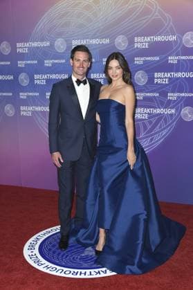 Evan Spiegel, Miranda Kerr at arrivals for 12th Breakthrough Prize Ceremony, Barker Hangar, Santa Monica, CA, April 18, 2026. Photo By: Elizabeth Goodenough Everett Collection 12th Breakthrough Prize Ceremony PUBLICATIONXNOTxINxCANxCHNxFRAxITAxJPNxNORxPOLxRUSxESPxUKxUSA