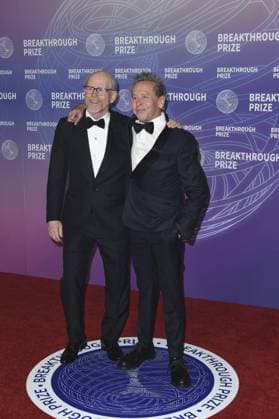 Ron Howard, Brian Grazer at arrivals for 12th Breakthrough Prize Ceremony, Barker Hangar, Santa Monica, CA, April 18, 2026. Photo By: Elizabeth Goodenough Everett Collection 12th Breakthrough Prize Ceremony PUBLICATIONXNOTxINxCANxCHNxFRAxITAxJPNxNORxPOLxRUSxESPxUKxUSA
