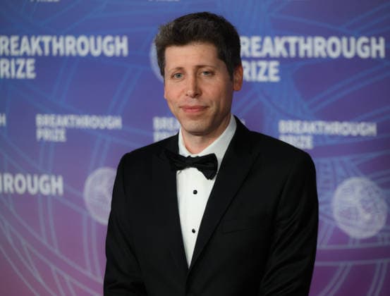 Breakthrough Prize Ceremony Red Carpet 2026 SANTA MONICA, CA - APRIL 18: OpenAI CEO Sam Altman attends the 12th Annual Breakthrough Prize Awards and Ceremony at Barker Hangar in Santa Monica of Los Angeles, California, United States on April 18, 2026. Tayfun Coskun Anadolu California United States. Editorial use only. Please get in touch for any other usage.  Copyright: x2026xAnadoluxTayfunxCoskunx