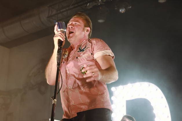 18 04 2026, Dick Brave, Saenger, in concert on club tour live at Huxlys Neue Welt, Berlin, alias Sascha Röntgen Schmitz, music, RocknRoll, Berlin