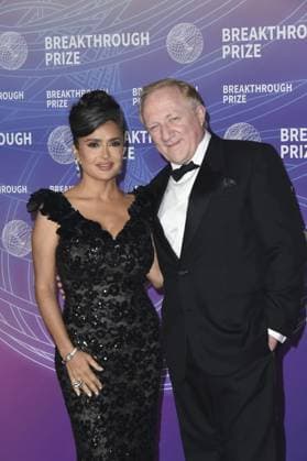 FranÃ§ois-Henri Pinault, Salma Hayek at arrivals for 12th Breakthrough Prize Ceremony - Part 2, Barker Hangar, Santa Monica, CA, April 18, 2026. Photo By: Elizabeth Goodenough Everett Collection 12th Breakthrough Prize Ceremony - Part 2 PUBLICATIONXNOTxINxCANxCHNxFRAxITAxJPNxNORxPOLxRUSxESPxUKxUSA