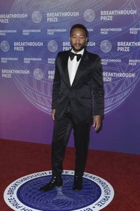 John Legend at arrivals for 12th Breakthrough Prize Ceremony - Part 2, Barker Hangar, Santa Monica, CA, April 18, 2026. Photo By: Elizabeth Goodenough Everett Collection 12th Breakthrough Prize Ceremony - Part 2 PUBLICATIONXNOTxINxCANxCHNxFRAxITAxJPNxNORxPOLxRUSxESPxUKxUSA