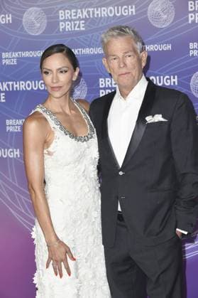 Katharine McPhee Foster, David Foster at arrivals for 12th Breakthrough Prize Ceremony - Part 2, Barker Hangar, Santa Monica, CA, April 18, 2026. Photo By: Elizabeth Goodenough Everett Collection 12th Breakthrough Prize Ceremony - Part 2 PUBLICATIONXNOTxINxCANxCHNxFRAxITAxJPNxNORxPOLxRUSxESPxUKxUSA
