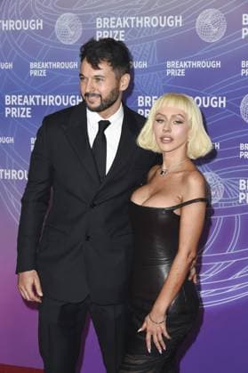 Matthew Rutler, Christina Aguilera at arrivals for 12th Breakthrough Prize Ceremony - Part 2, Barker Hangar, Santa Monica, CA, April 18, 2026. Photo By: Elizabeth Goodenough Everett Collection 12th Breakthrough Prize Ceremony - Part 2 PUBLICATIONXNOTxINxCANxCHNxFRAxITAxJPNxNORxPOLxRUSxESPxUKxUSA