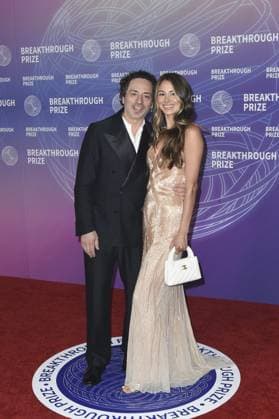 Sergey Brin, Gerelyn Gilbert-Soto at arrivals for 12th Breakthrough Prize Ceremony - Part 2, Barker Hangar, Santa Monica, CA, April 18, 2026. Photo By: Elizabeth Goodenough Everett Collection 12th Breakthrough Prize Ceremony - Part 2 PUBLICATIONXNOTxINxCANxCHNxFRAxITAxJPNxNORxPOLxRUSxESPxUKxUSA