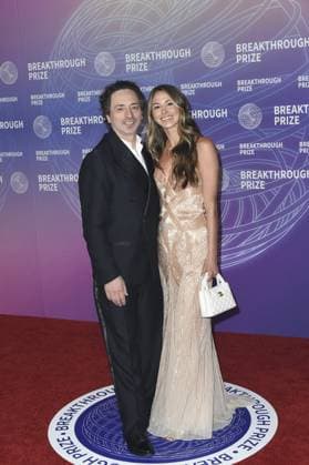 Sergey Brin, Gerelyn Gilbert-Soto at arrivals for 12th Breakthrough Prize Ceremony - Part 2, Barker Hangar, Santa Monica, CA, April 18, 2026. Photo By: Elizabeth Goodenough Everett Collection 12th Breakthrough Prize Ceremony - Part 2 PUBLICATIONXNOTxINxCANxCHNxFRAxITAxJPNxNORxPOLxRUSxESPxUKxUSA