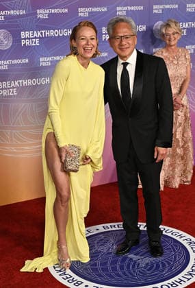 2026 Breakthrough Prize Ceremony Jewel and Jen Hsun Huang arriving to the 12th Breakthrough Prize Ceremony held at Barker Hangar on April 18, 2026 in Santa Monica, CA. Santa Monica Barker Hangar California USA Copyright: xStarbuck xAFF-USA.COMx