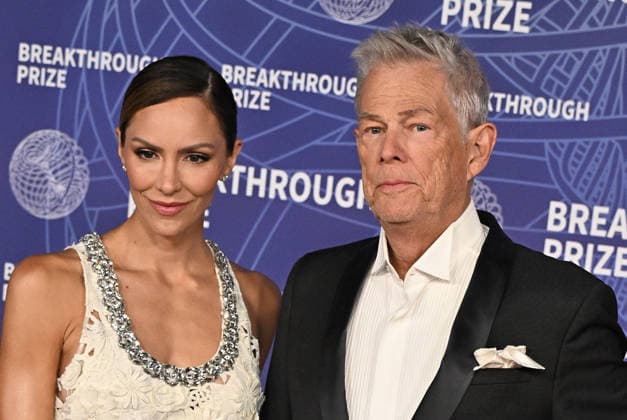 2026 Breakthrough Prize Ceremony Katharine McPhee and David Foster arriving to the 12th Breakthrough Prize Ceremony held at Barker Hangar on April 18, 2026 in Santa Monica, CA. Santa Monica Barker Hangar California USA Copyright: xStarbuck xAFF-USA.COMx