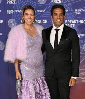 2026 Breakthrough Prize Ceremony Caroline Malik and Omeed Malik arriving to the 12th Breakthrough Prize Ceremony held at Barker Hangar on April 18, 2026 in Santa Monica, CA. Santa Monica Barker Hangar California USA Copyright: xStarbuck xAFF-USA.COMx