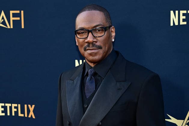 Eddy Murphy attends the 51st American Film Institute (AFI) Life Achievement Award ceremony at The Dolby Theatre in the Hollywood section of Los Angeles on Saturday, April 18, 2026. Hollywood legends gathered Saturday at the gala tribute to Eddie Murphy in celebration of his five-decade career.  LAP2026041849 JOHNxMCCOY