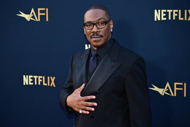 Eddy Murphy attends the 51st American Film Institute (AFI) Life Achievement Award ceremony at The Dolby Theatre in the Hollywood section of Los Angeles on Saturday, April 18, 2026. Hollywood legends gathered Saturday at the gala tribute to Eddie Murphy in celebration of his five-decade career.  LAP2026041850 JOHNxMCCOY