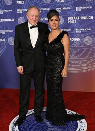 2026 Breakthrough Prize Ceremony Francois-Henri Pinault and Salma Hayek arriving to the 12th Breakthrough Prize Ceremony held at Barker Hangar on April 18, 2026 in Santa Monica, CA. Santa Monica Barker Hangar California USA Copyright: xStarbuck xAFF-USA.COMx
