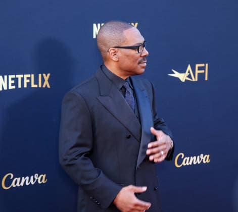 April 18, 2026, Hollywood, California, USA: American Actor and Comedian EDDIE MURPHY, 65, is on the Red Carpet before he receives the American Film InstituteÃ¢â‚¬â ¢s (AFI) Life Time Achievement Award on April 18, 2026 in Hollywood, California at the Dolby Theater, Los Angeles. The event is sponsored by Netflix. Hollywood USA - ZUMAk144 20260418_znp_k144_026 Copyright: xAmyxKatzx
