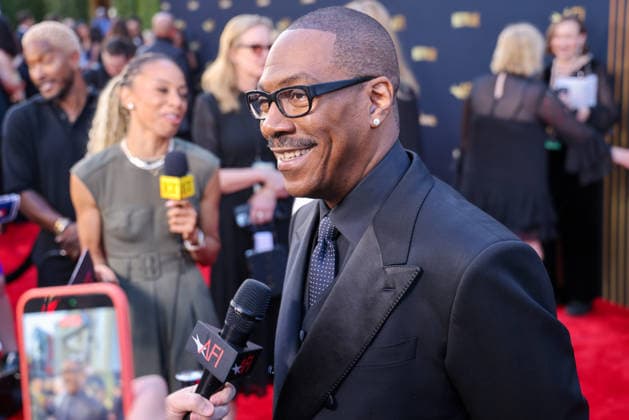 April 18, 2026, Hollywood, California, USA: American Actor and Comedian EDDIE MURPHY, 65, is on the Red Carpet before he receives the American Film InstituteÃ¢â‚¬â ¢s (AFI) Life Time Achievement Award on April 18, 2026 in Hollywood, California at the Dolby Theater, Los Angeles. The event is sponsored by Netflix. Hollywood USA - ZUMAk144 20260418_znp_k144_057 Copyright: xAmyxKatzx