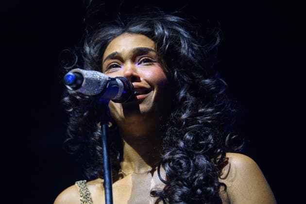 Amber Mark Performs at Kentish Town Forum, London, UK American singer-songwriter Amber Mark performs at Kentish Town Forum, London, England, UK on Saturday 18 April 2026 on the first UK date of her The Pretty Idea Tour., Credit:Justin Ng Avalon UK, England, London, Kentish Town Forum  Copyright: xJustinxNgx xAvalonx 1092615801