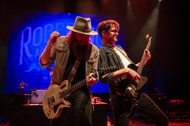 Robert Jon & The Wreck at Shepherds Bush Empire 18 04 26 American five-piece blues rock and Southern rock band from California, Robert Jon & The Wreck perform at O2 Shepherds Bush Empire in London on 18th April 2026. Robert Jon Burrison Lead vocals, guitar Andrew Espantman Drums, backing vocals Warren Murrel Bass guitar Henry James (Schneekluth) Lead guitar, vocals Jake Abernathie Keyboards, Credit:Zoran Veselinovic Avalon UK, London, O2 Shepherds Bush Empire  Copyright: xZoranxVeselinovicx xAvalonx 1092669346