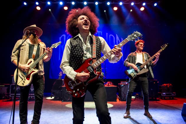 Robert Jon & The Wreck at Shepherds Bush Empire 18 04 26 American five-piece blues rock and Southern rock band from California, Robert Jon & The Wreck perform at O2 Shepherds Bush Empire in London on 18th April 2026. Robert Jon Burrison Lead vocals, guitar Andrew Espantman Drums, backing vocals Warren Murrel Bass guitar Henry James (Schneekluth) Lead guitar, vocals Jake Abernathie Keyboards, Credit:Zoran Veselinovic Avalon UK, London, O2 Shepherds Bush Empire  Copyright: xZoranxVeselinovicx xAvalonx 1092669356